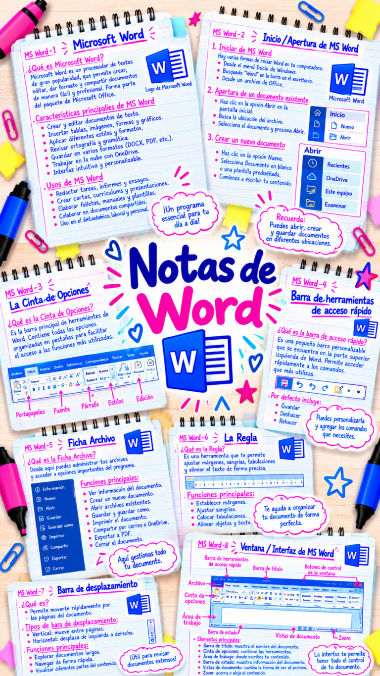 Notas de Word