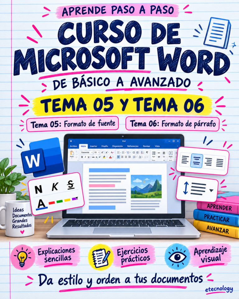 Manual Word – Tema 05 y 06