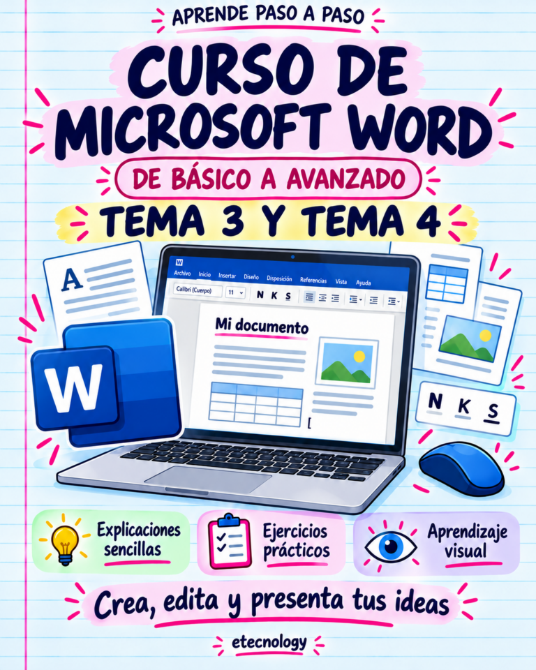 Manual Word – Tema 03 y 04